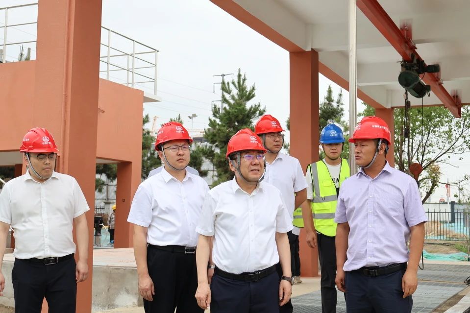 公司党委书记、董事长李明华一行到姜堰项目、成都区域项目检查指导工作.jpg